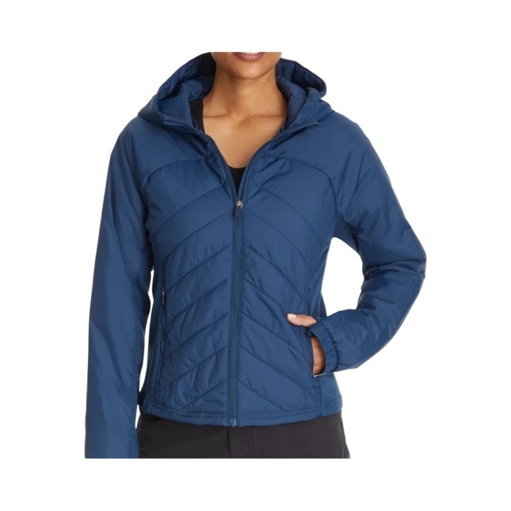 Bass Outdoor Women's Multi Media Hooded Puffer Quilted Jacket NWT Size XL
